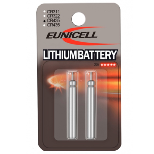 2 x Eunicell CR425 3V Lithium Battery