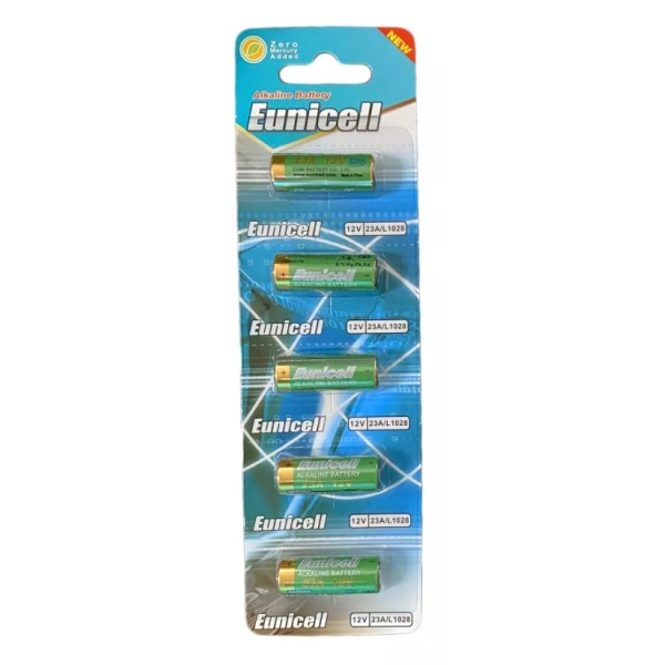 25 x Eunicell A23 / 8LR932 12V Alkaline Batteries