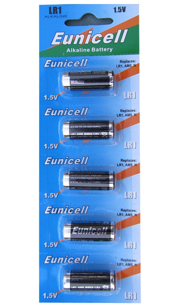 5 X Eunicell N Lr1 15v Alkaline Batteries Discountbattery 8645