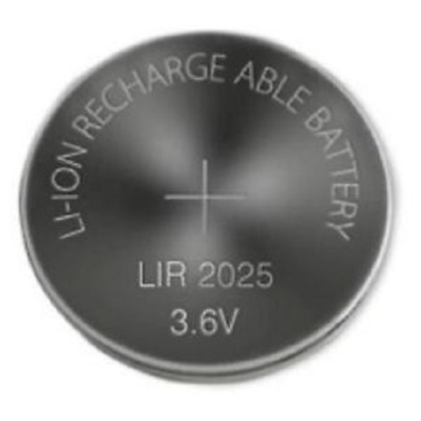 LIR2025 Rechargeable 3.6V Li-Ion Batteries (Single)